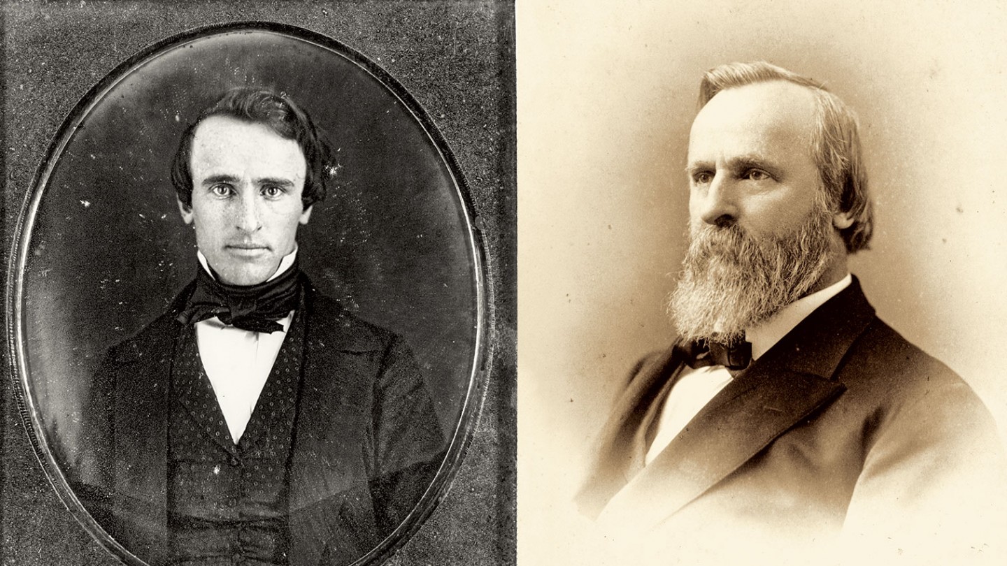 rutherford b hayes young