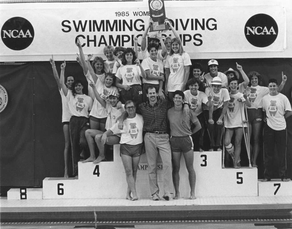 Women's swimming team.