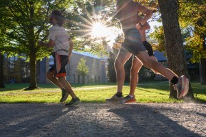 Runners on Middle Path