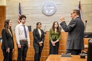 Students interning in Columbus