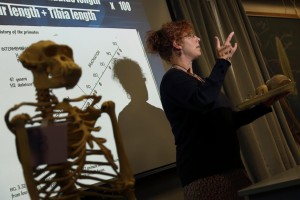 Professor giving a lecture