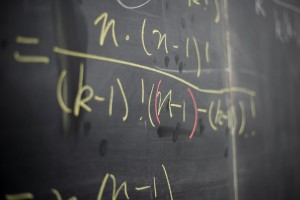 Math problem on board