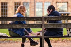 Students chatting