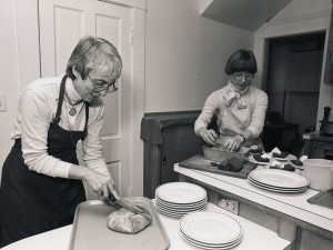 Joyce Klein and Peggy Turgeon