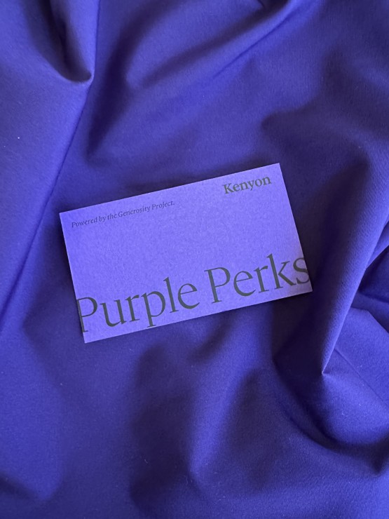 Purple Perks card