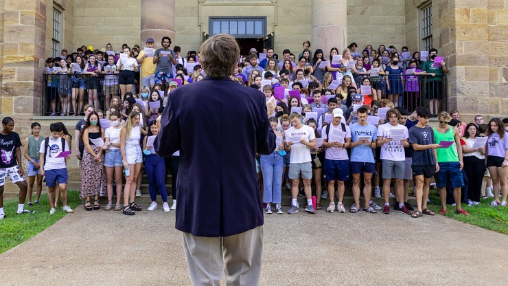 First-Year Sing and the Universality of Adolescence | Kenyon College