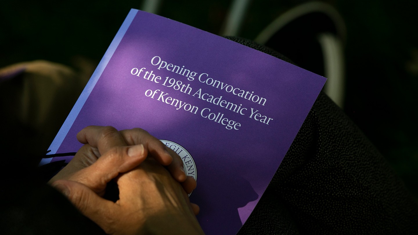 the Class of 2025 Kenyon College