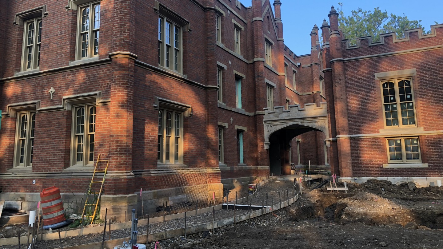 New Campus Residences Take Shape Kenyon College