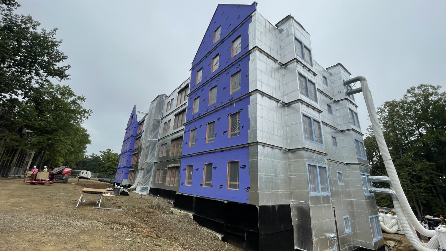 New Campus Residences Take Shape Kenyon College