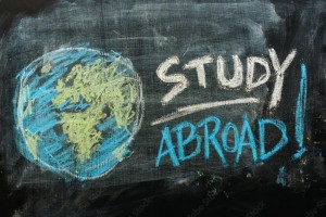 Study abroad sign