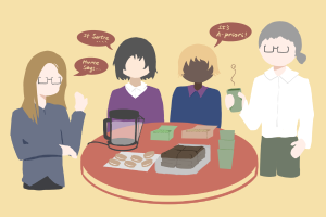 Event poster by Alina Gao and Reina He