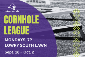 cornhole league poster