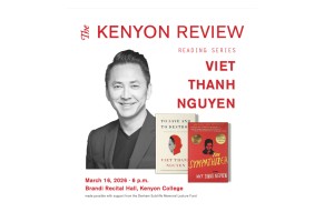 Author and book cover