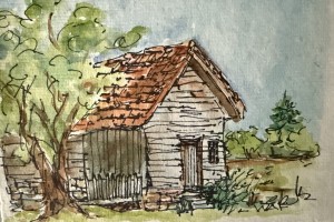 Watercolor painting