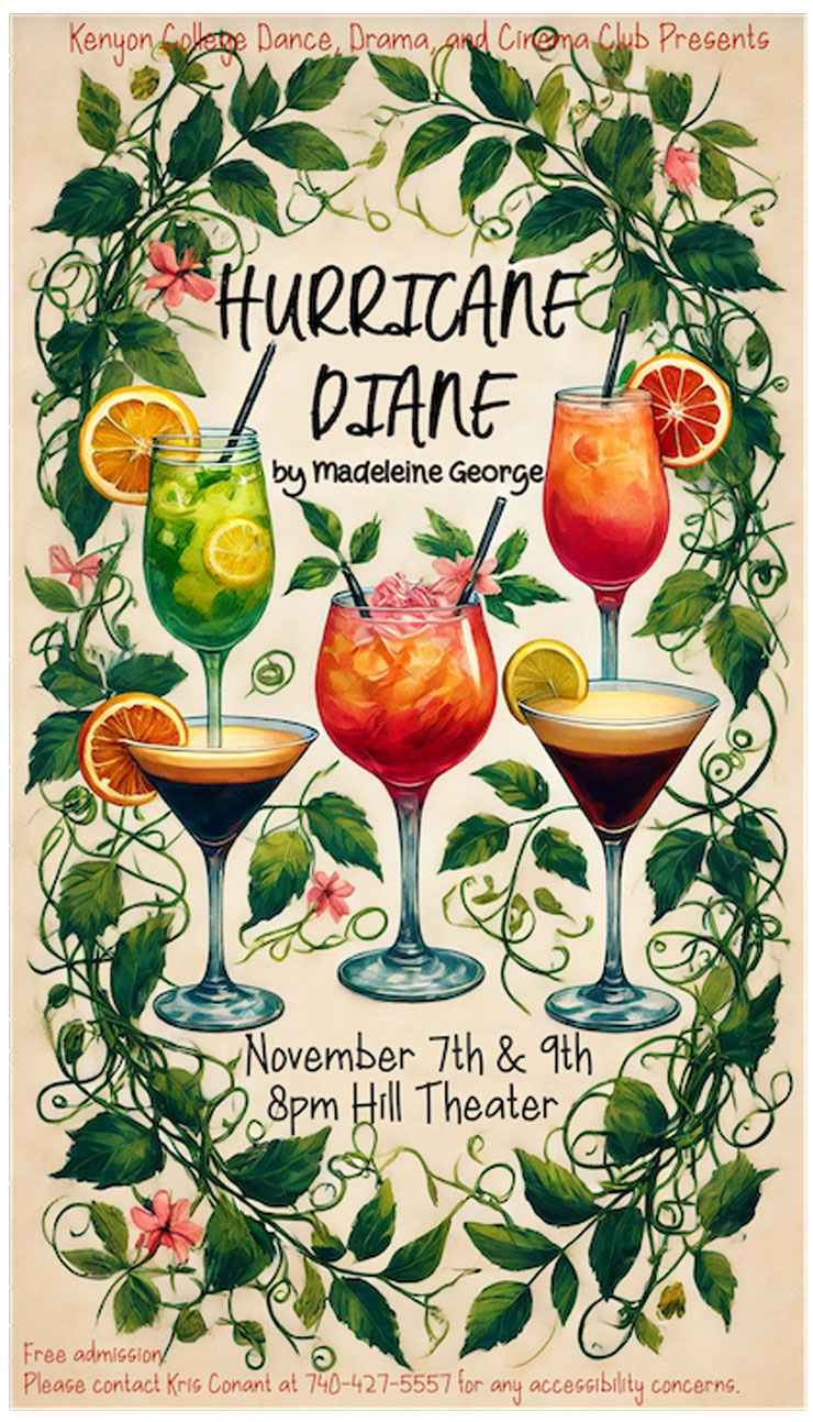 Hurricane Diane poster