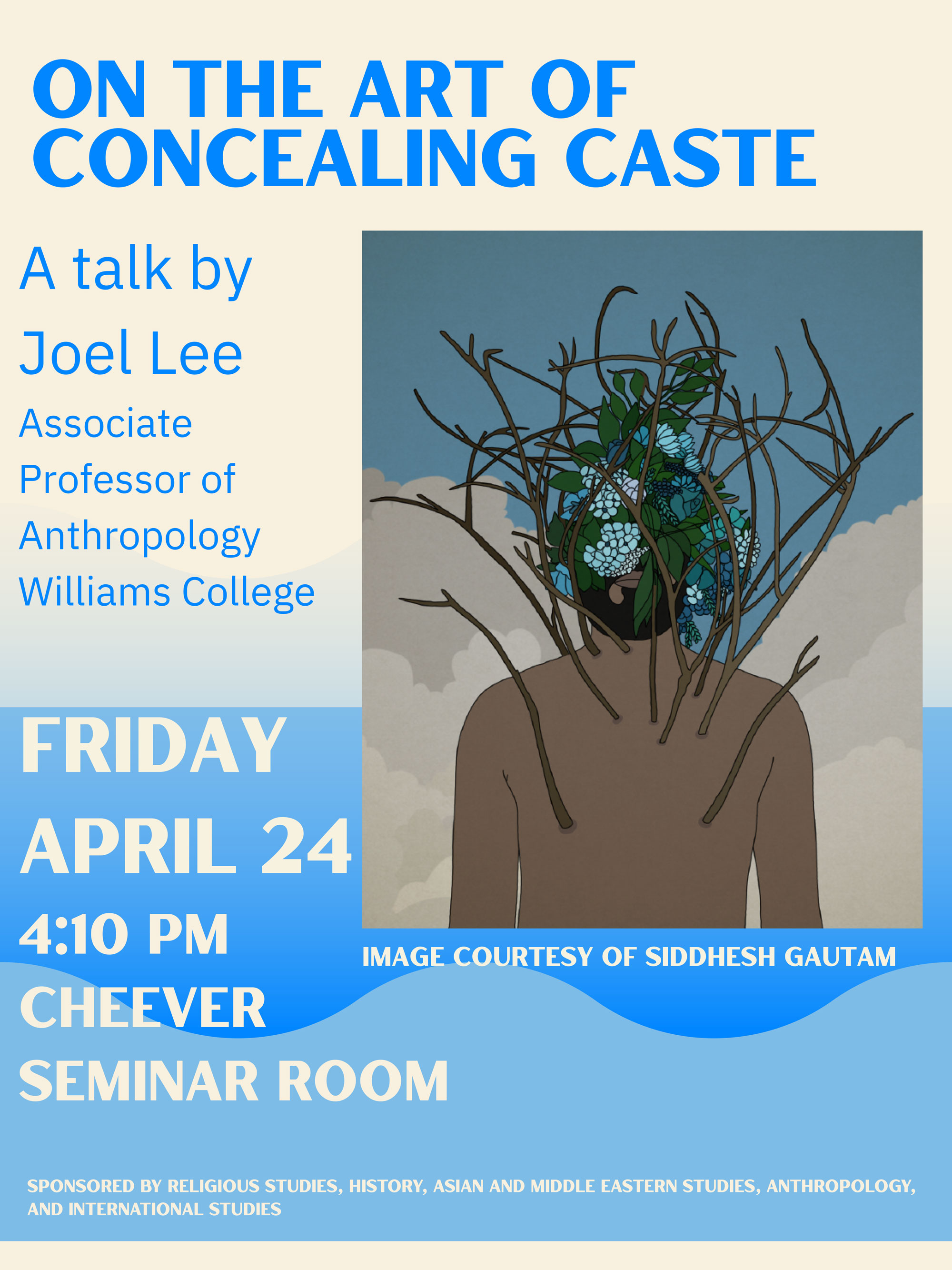 Joel Lee talk poster