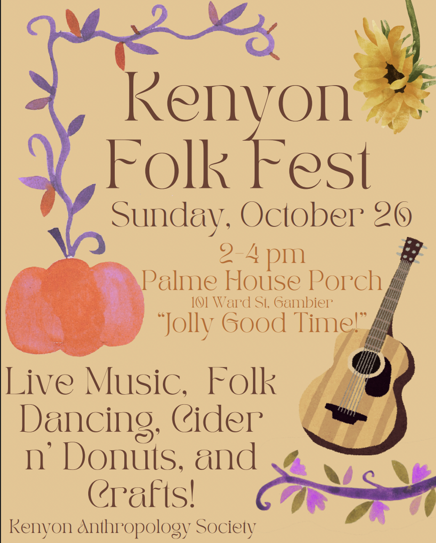 Folk Festival Poster