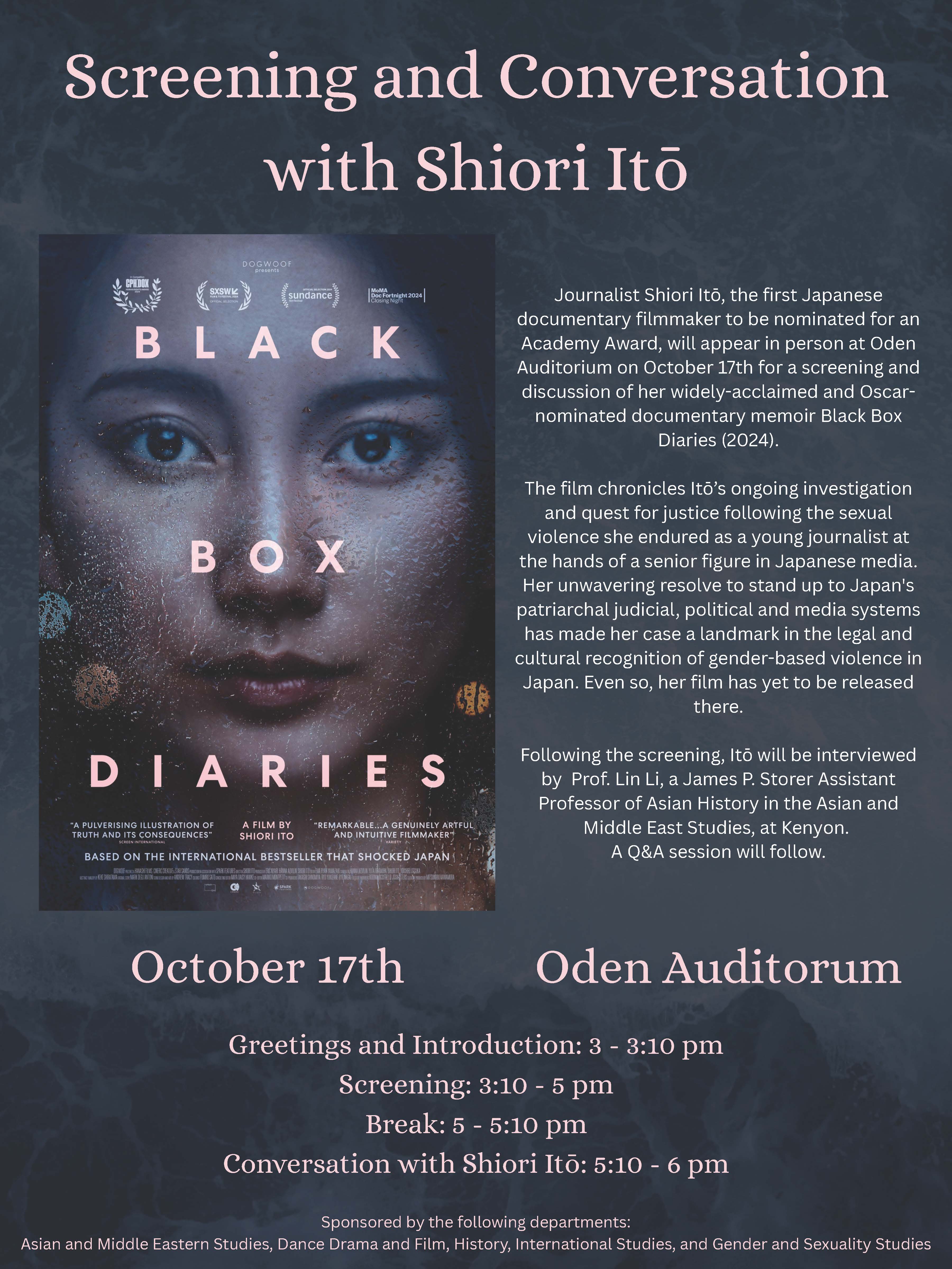 Event poster