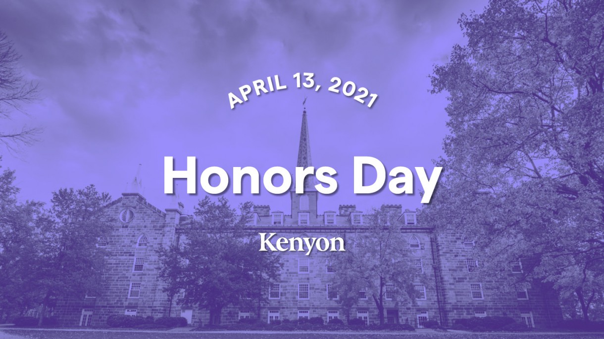 Honors Day Kenyon College