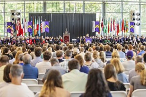 Opening Convocation in the Lowry Center