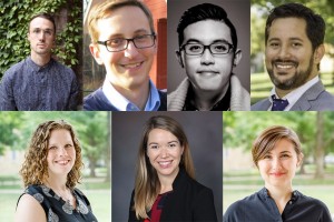 Collage of faculty headshots