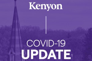 Kenyon COVID-19 Update graphic