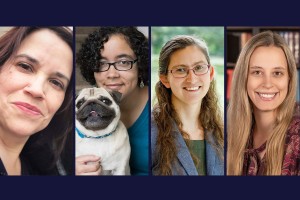 Four faculty members