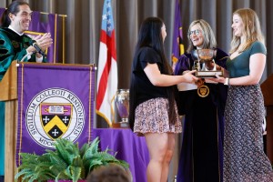 Students receiving award. Photo by Graham Stokes.