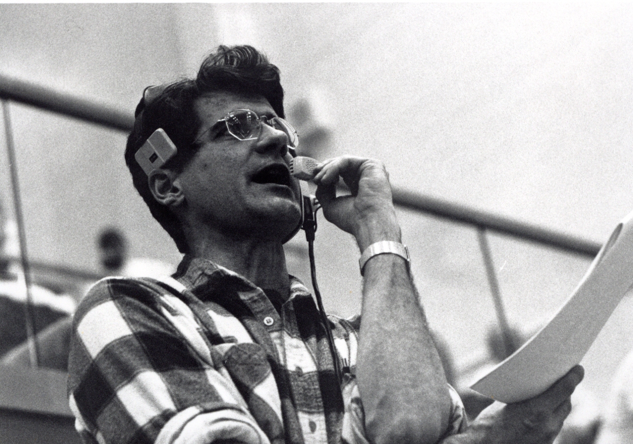 Tim Shutt announcing