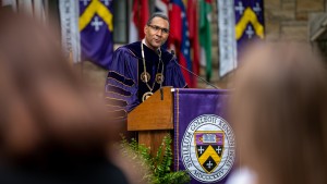 President Sean Decatur at Kenyon Spring 2022 Commencement