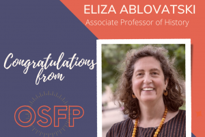 Associate Professor of History Eliza Ablovatski