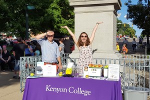 Students in downtown Mount Vernon