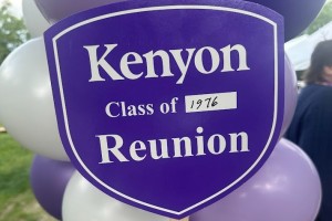 Kenyon reunion balloons