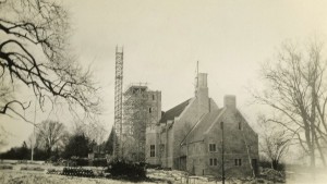 Peirce Hall construction