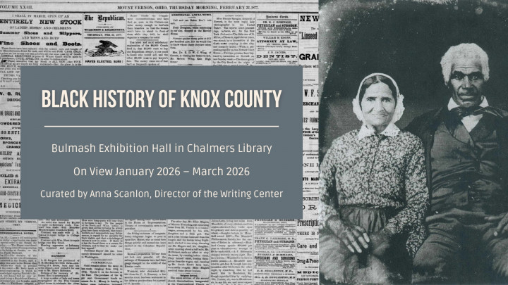 Black History in Knox County poster
