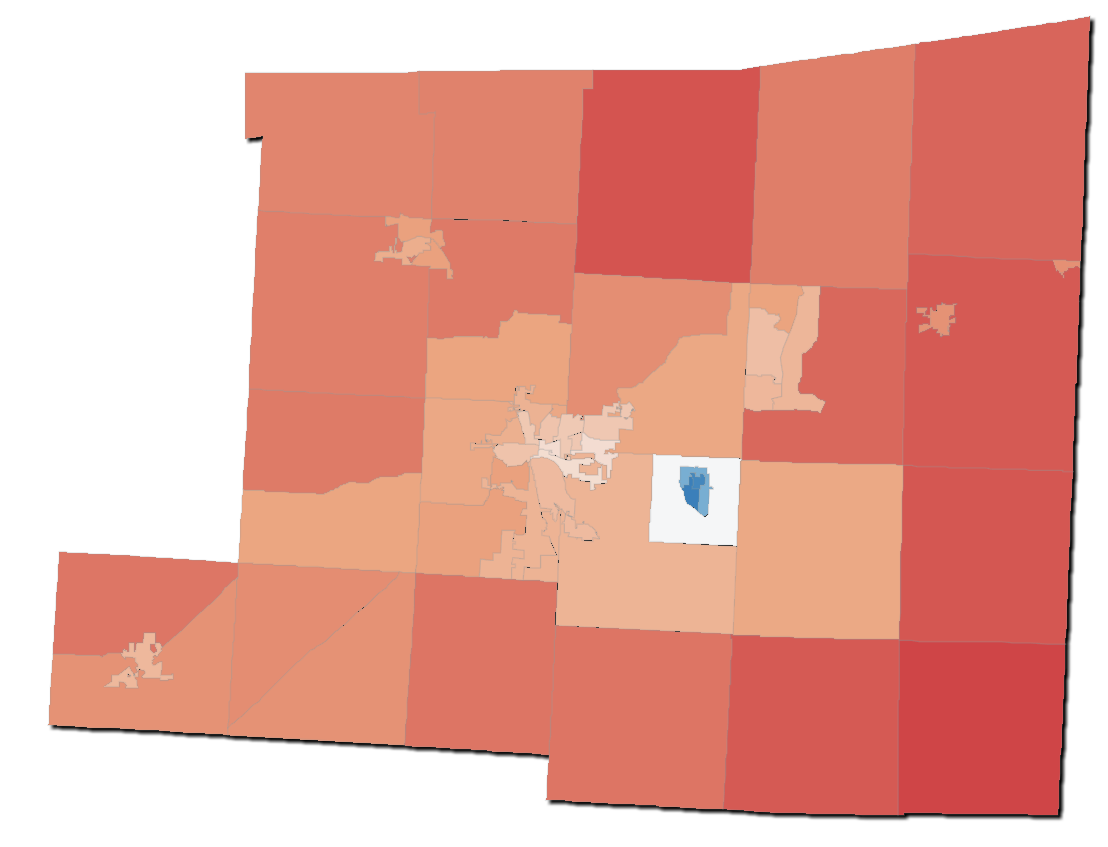 Precinct-level results for the 2024 presidential election.