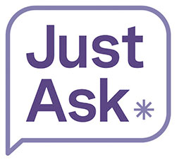 Just Ask in a word buble