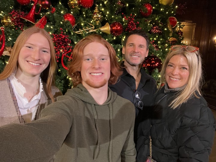 Karl and Yvette Slatoff and their family